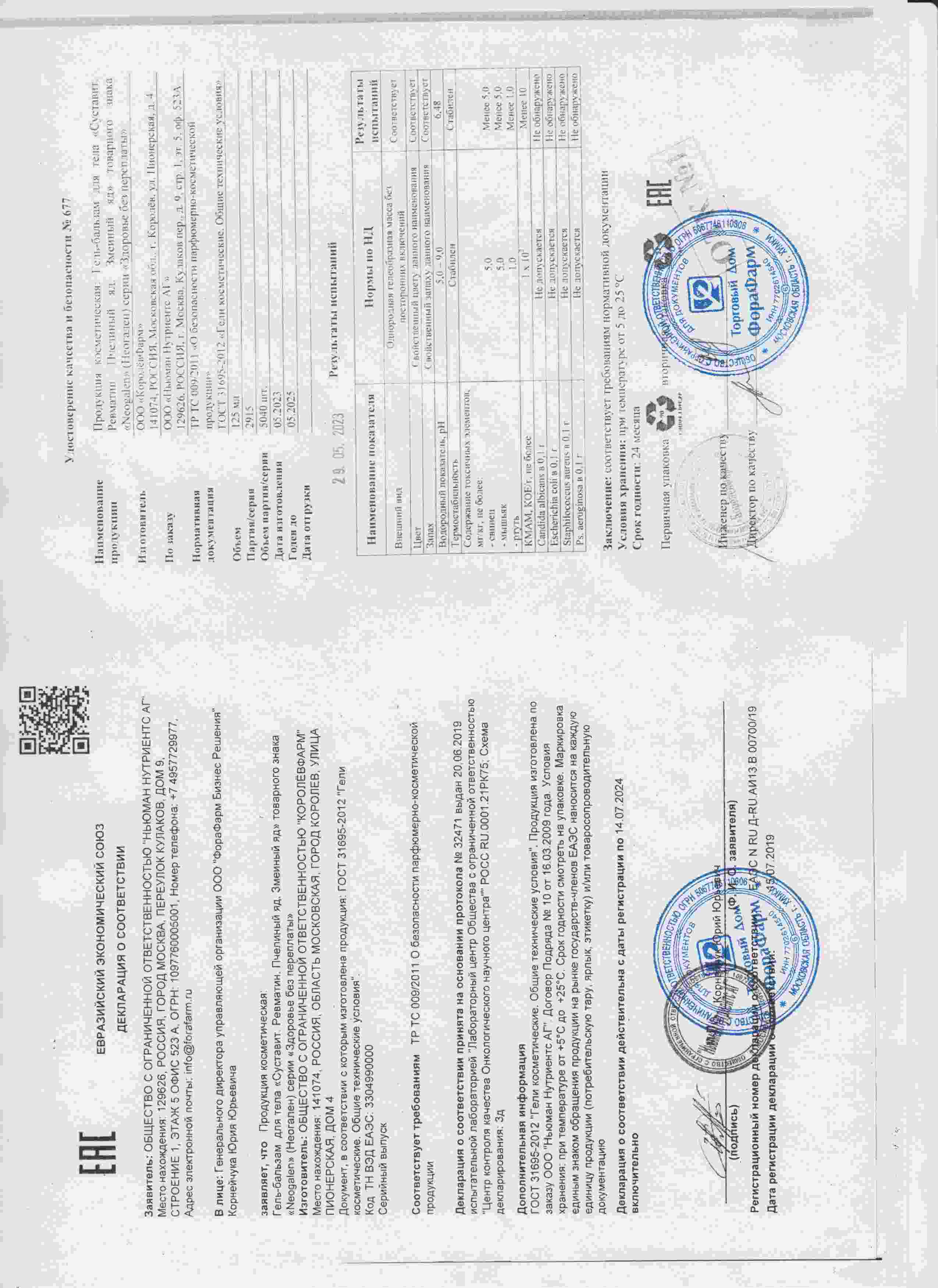 Паспорт №052023